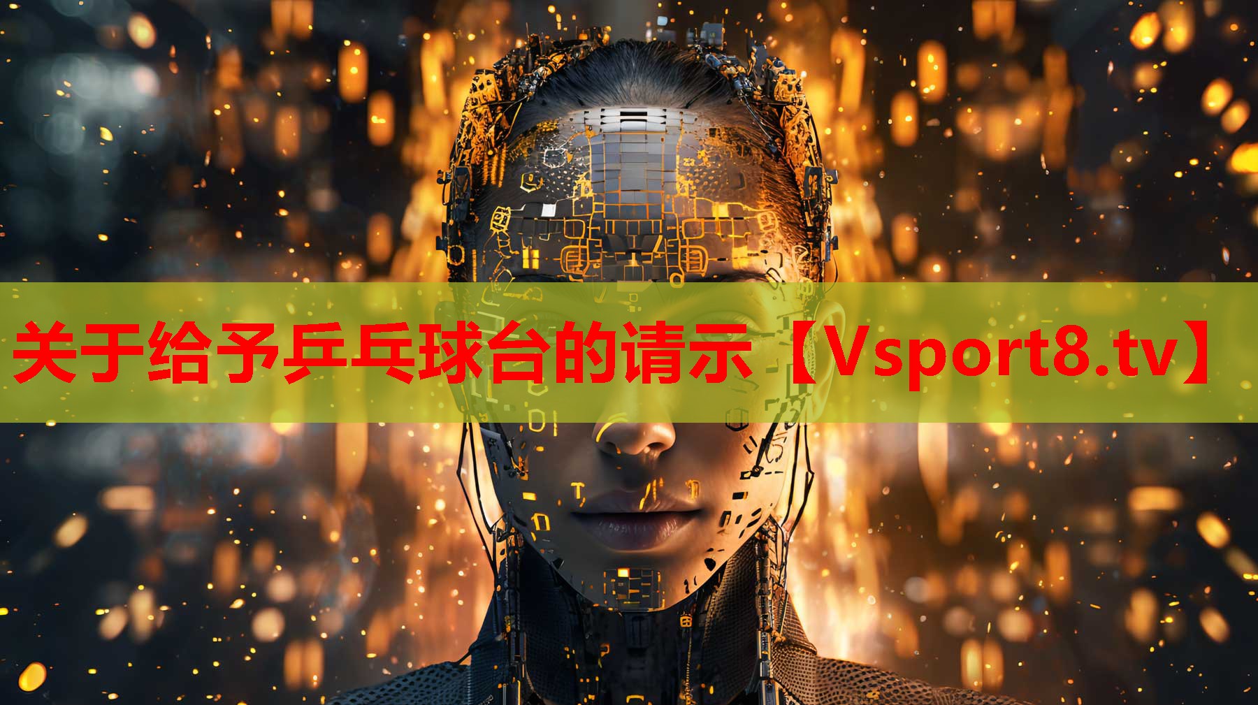 关于给予乒乓球台的请示